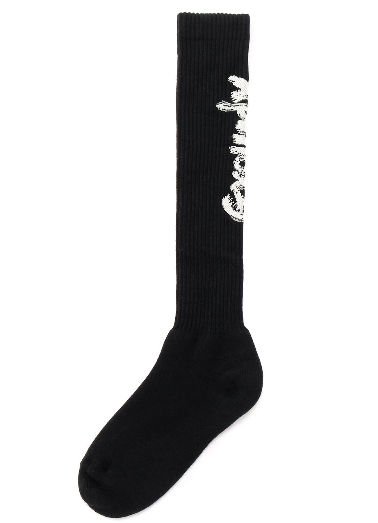 RIB HIGH SOCKS Ground Y LOGO