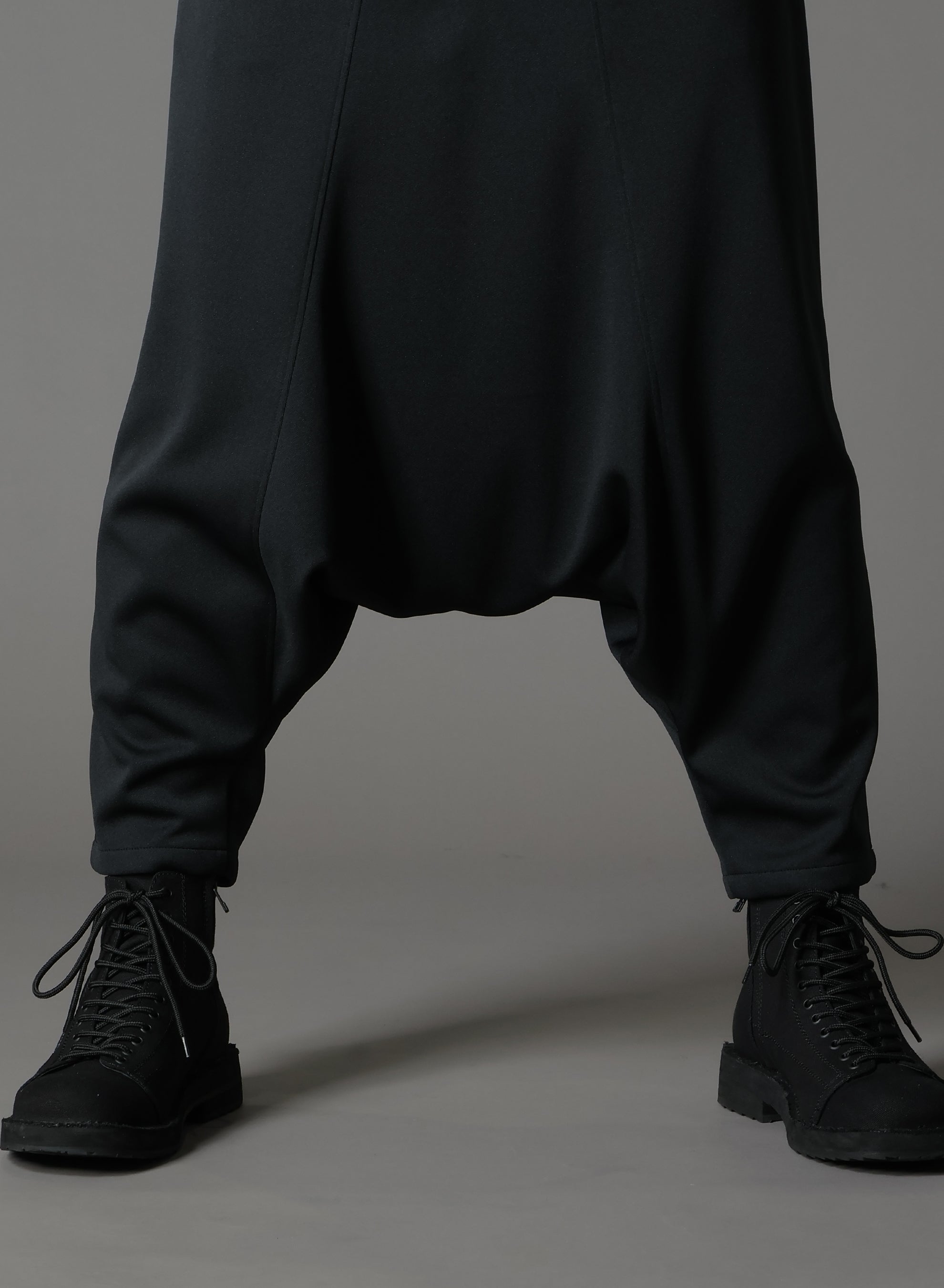 POLYESTER SMOOTH SAROUEL PANTS – THE SHOP YOHJI YAMAMOTO