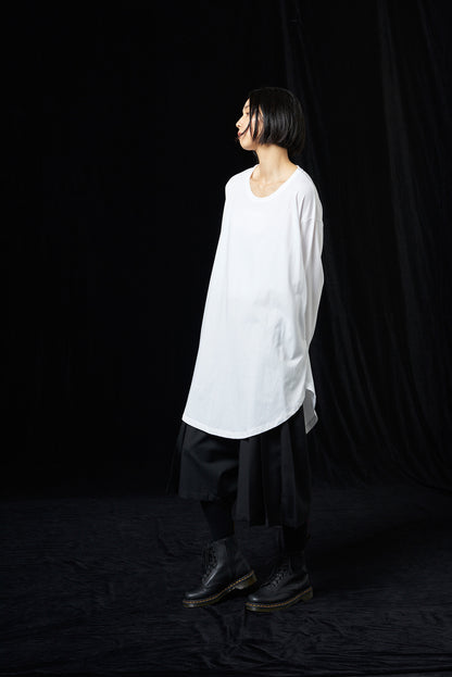 30/Cotton Jersey Jumbo Round Long Sleeves Cut Sew