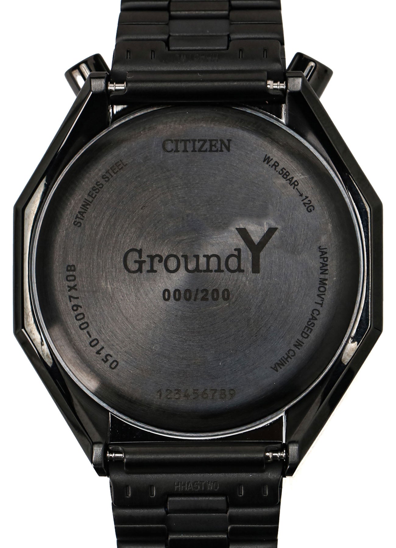 【Pre-order】Ground Y / CITIZEN TSUNO Chrono Custom Limited