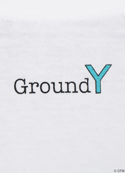 Ground Y × HATSUNE MIKU LOGO GRAPHIC EMBROIDERY T-SHIRT