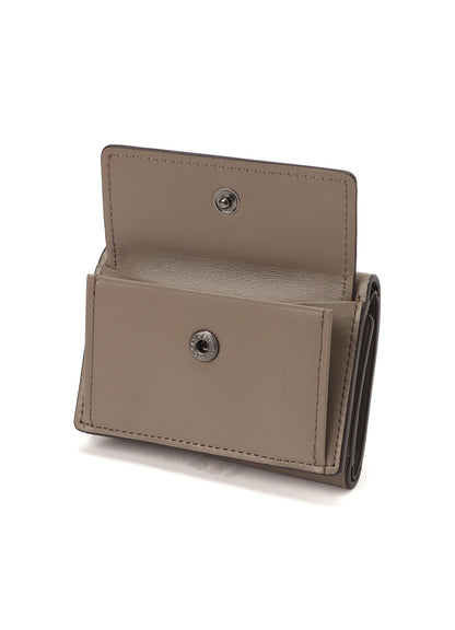 COW LEATHER THREE FOLD WALLET