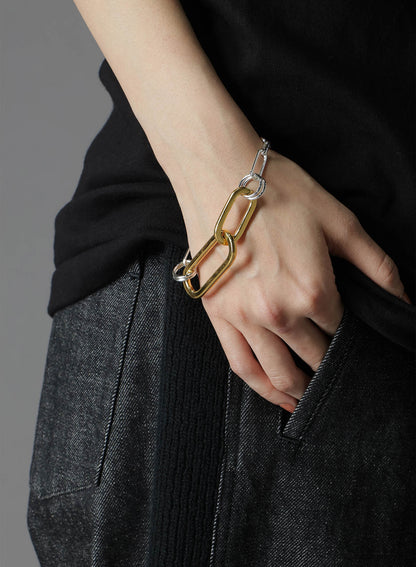 BRASS DOUBLE-STRAND BRACELET