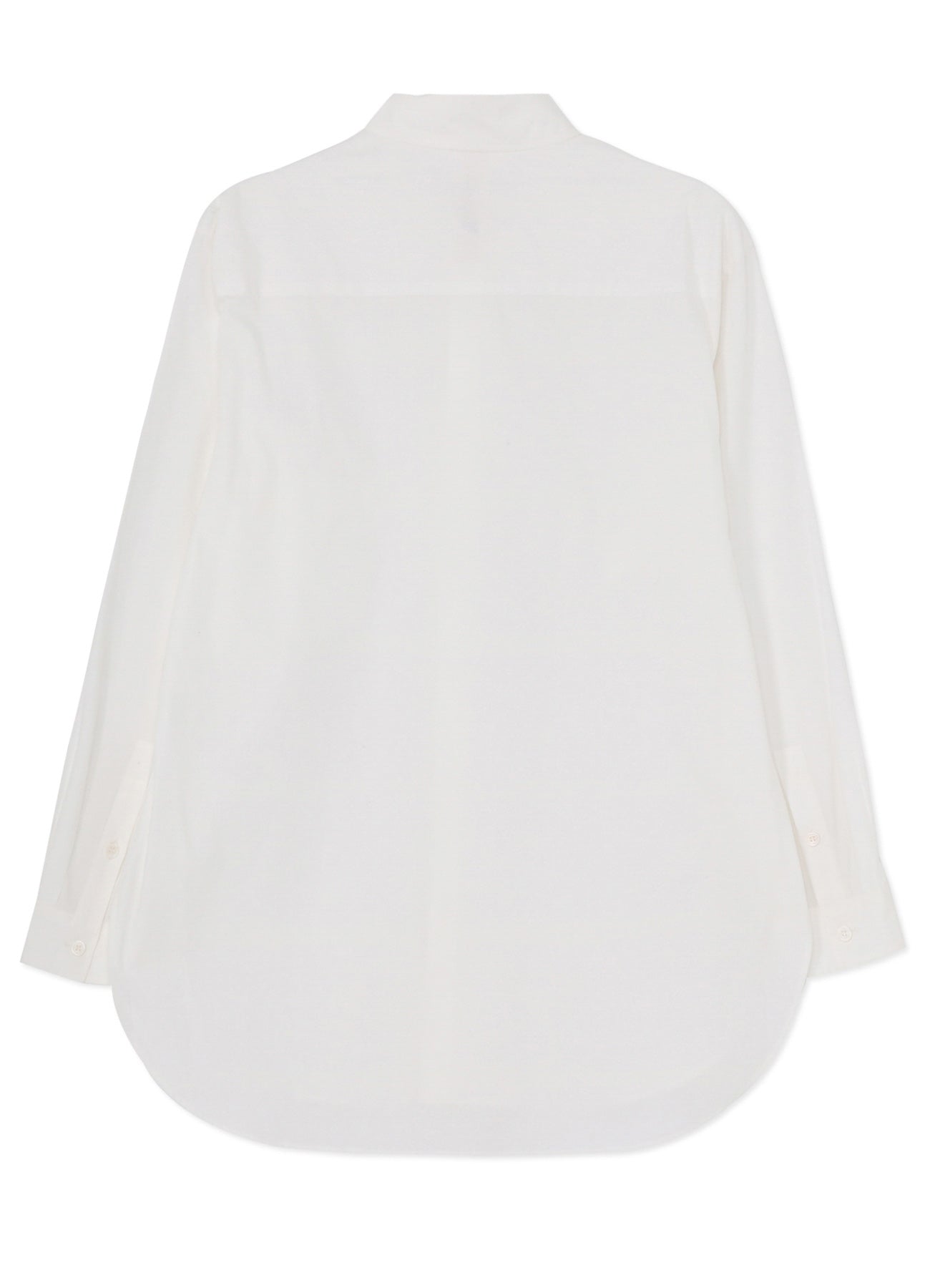 COTTON BROAD CLOTH BIG COLLAR SHIRT