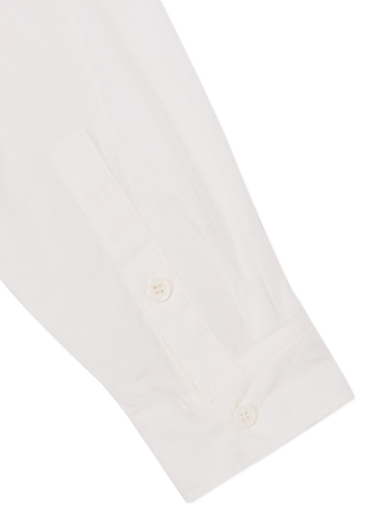 COTTON BROAD SHIRT WITH FULLED WOOL GAUZE POCKETS