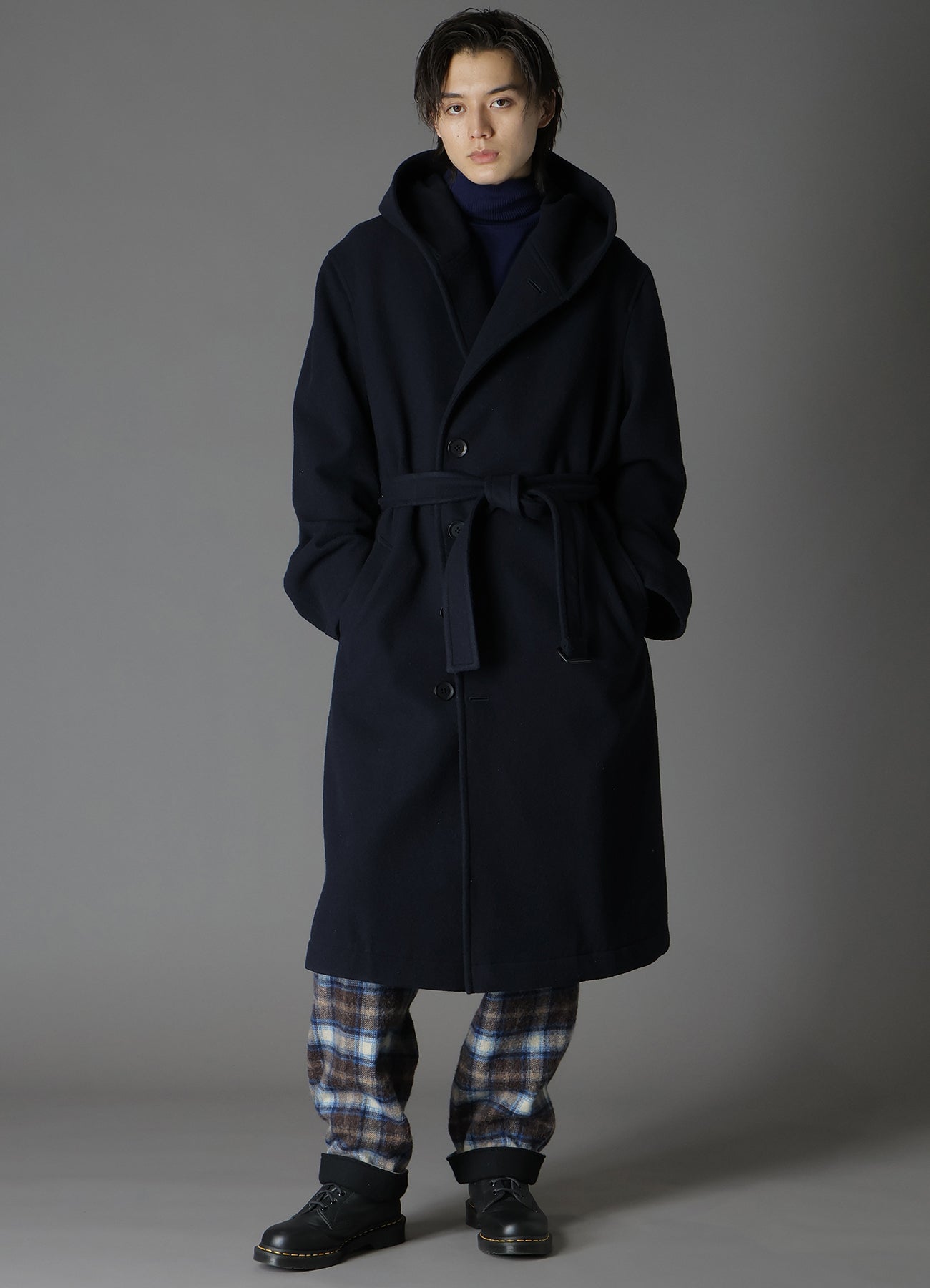 AIRY MOSSER TRUNCATED HOOD COAT