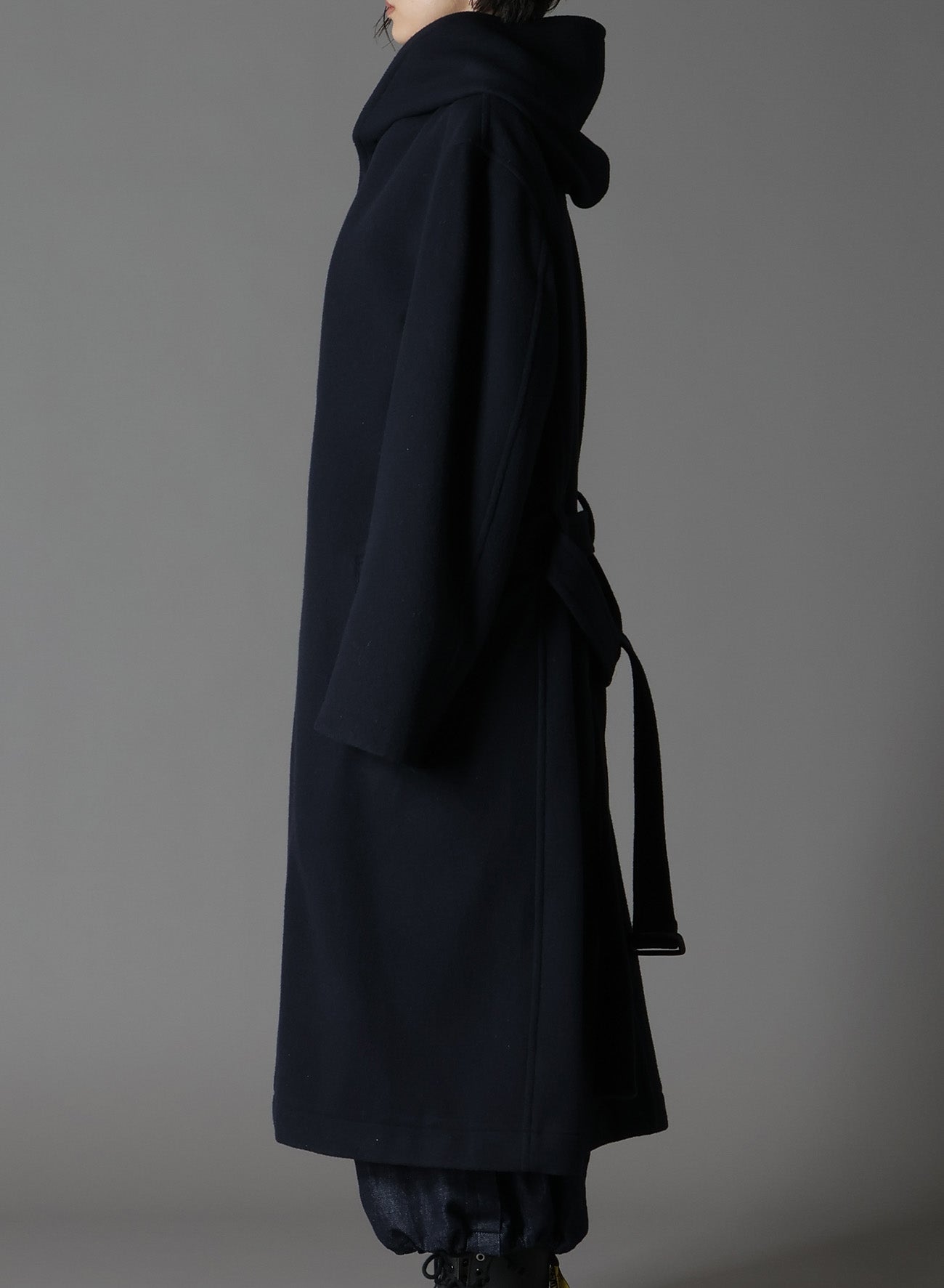 AIRY MOSSER TRUNCATED HOOD COAT