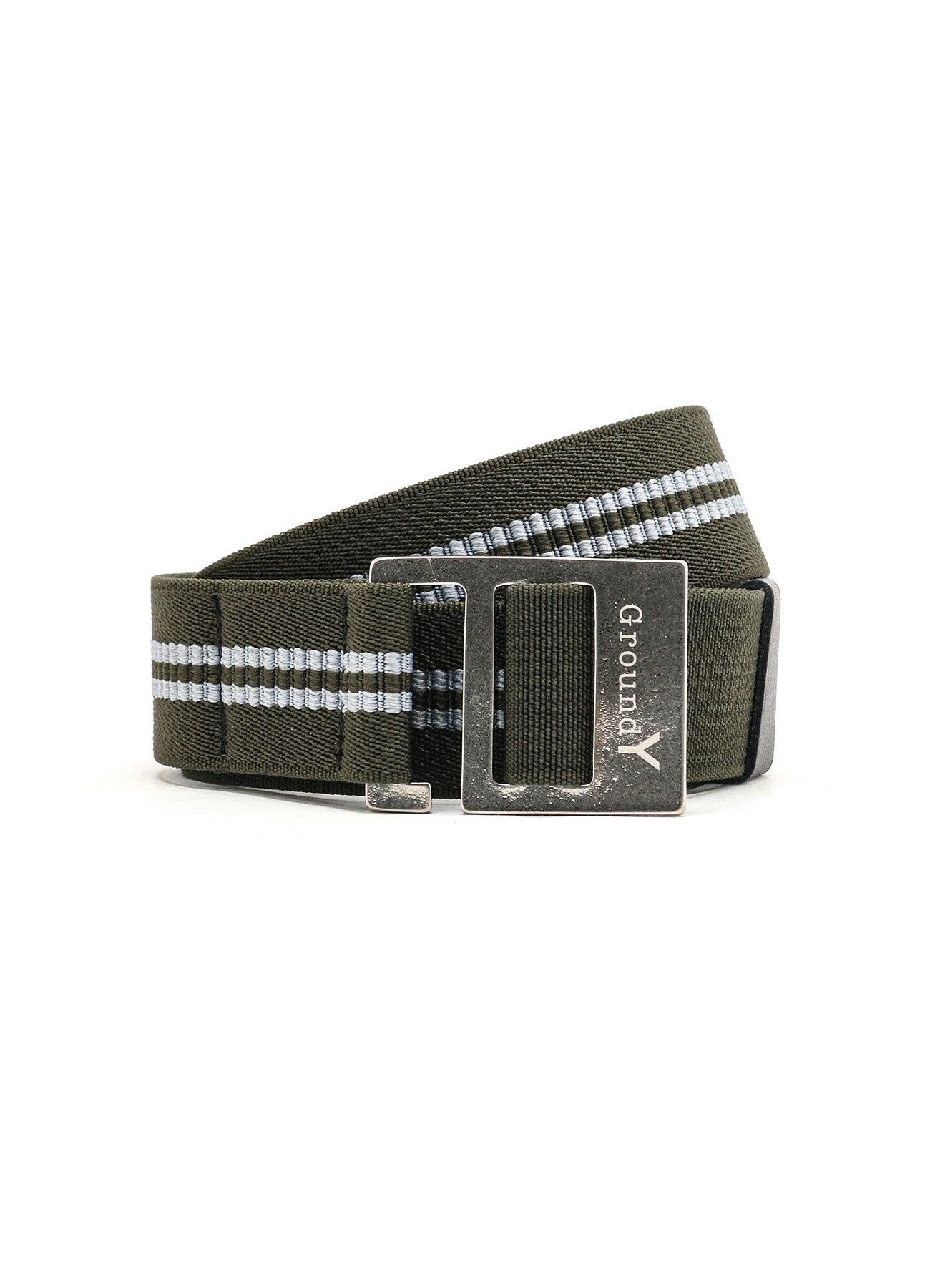 STRIPED RUBBER JACQUARD STRETCH BELT