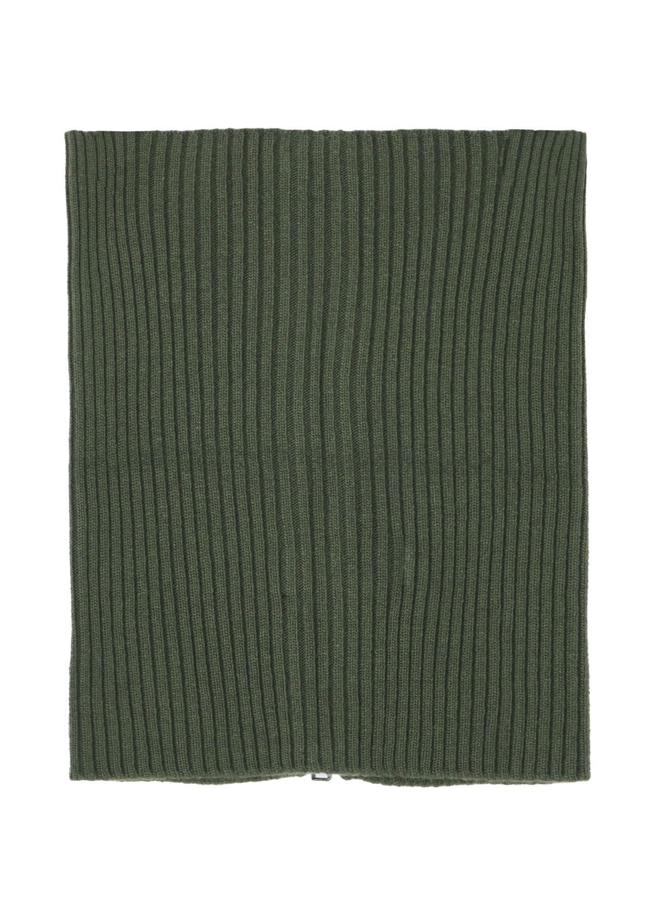 CASHMERE/EXTRA SUPER FINE WOOL ZIPPER NECK WARMERS