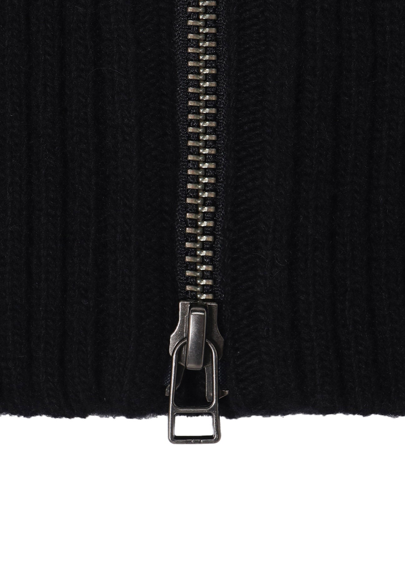 CASHMERE/EXTRA SUPER FINE WOOL ZIPPER NECK WARMERS