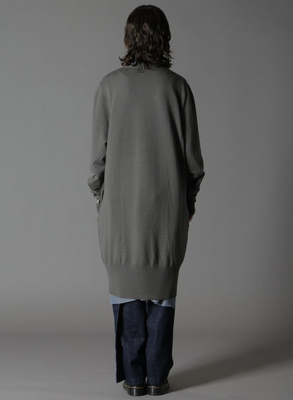 MERINO WOOL LONG CARDIGANS