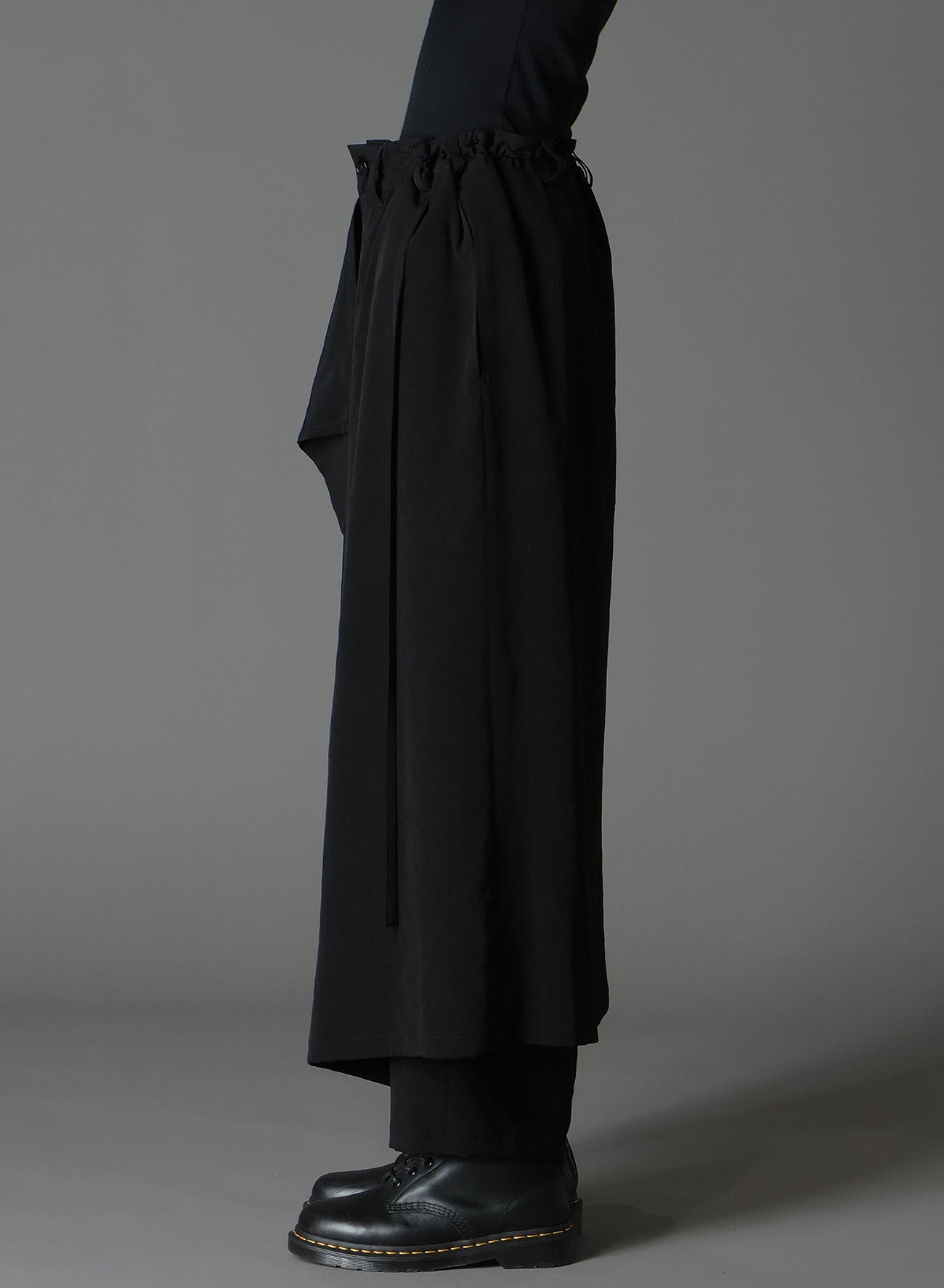 CREPE DE CHINE 3-WAY SKIRT PANTS