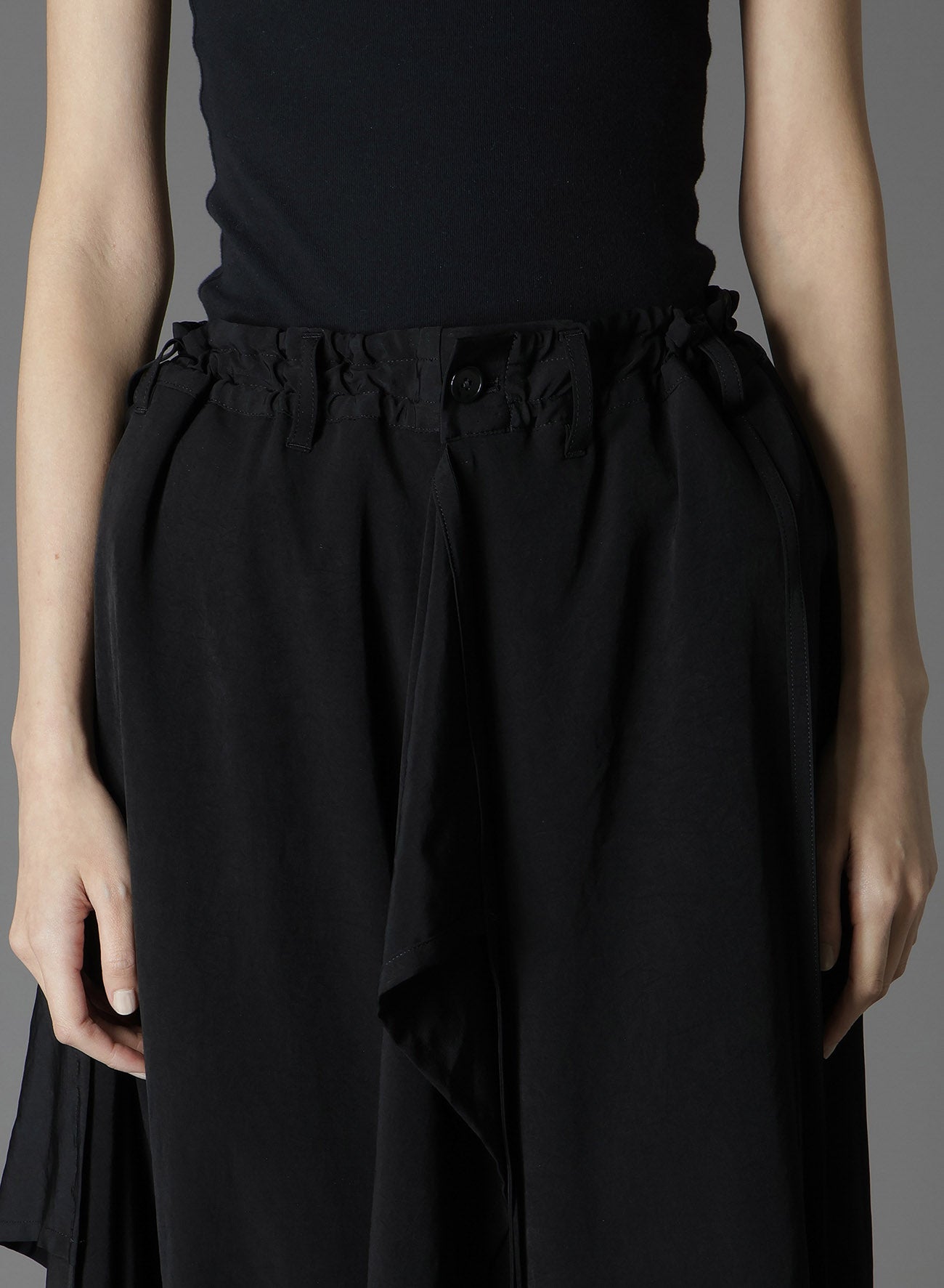 CREPE DE CHINE 3-WAY SKIRT PANTS