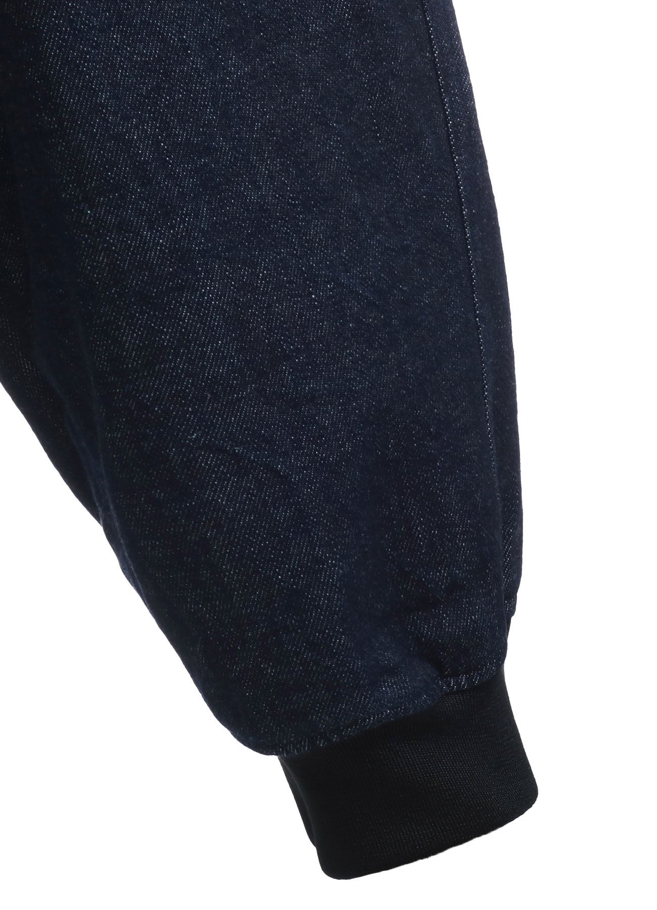 12OZ DENIM RIBBED HEM CARGO PANTS