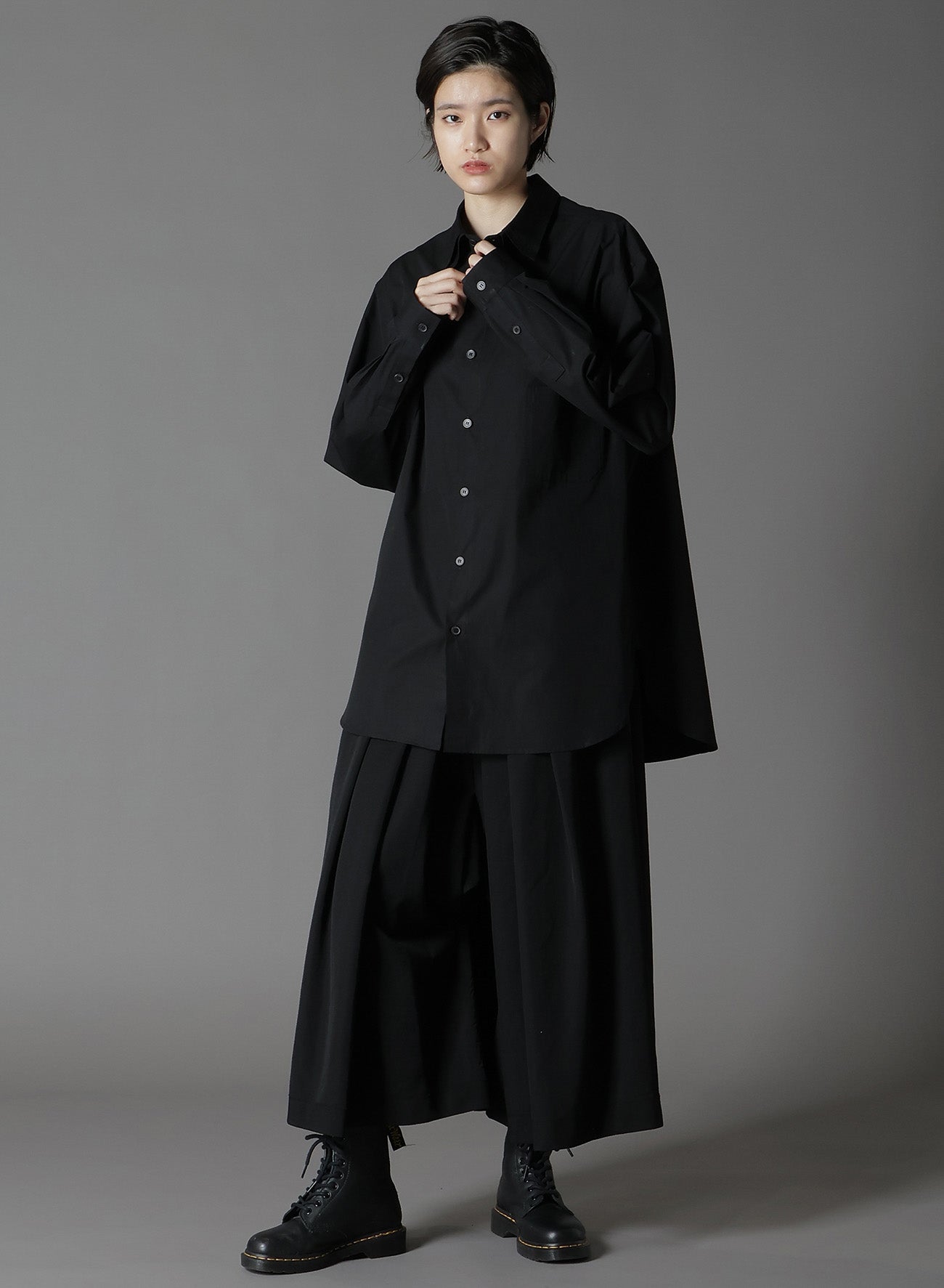 WOOL GABARDINE HAKAMA PANTS – THE SHOP YOHJI YAMAMOTO