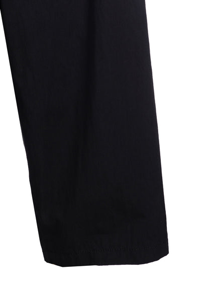 COTTON/NYLON OXFORD STRING PANTS WITH FULLED WOOL GAUZE POCKETS