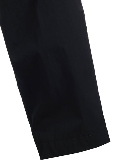 COTTON/NYLON OXFORD PANTS WITH FULLED WOOL GAUZE POCKETS