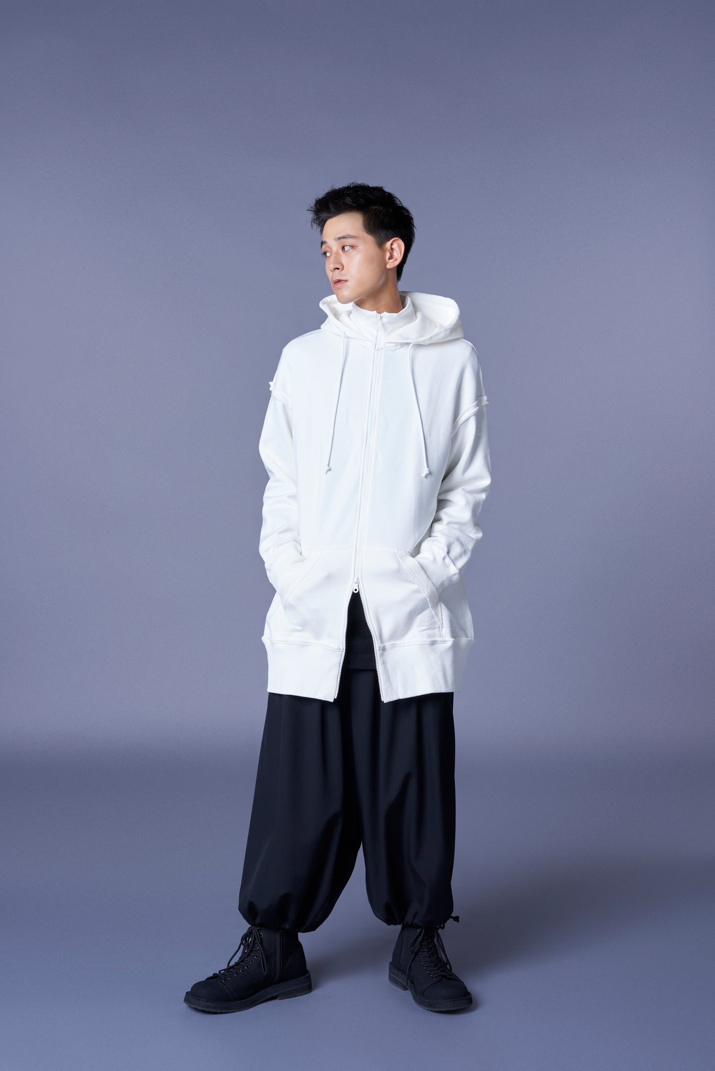 ULTIMA FLEECE TIERED HOODIE