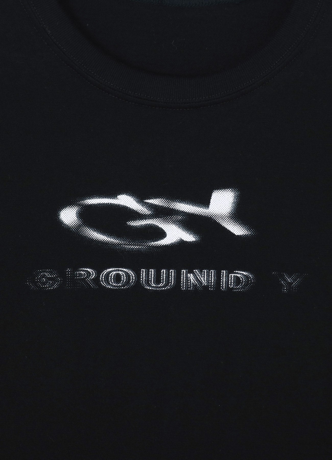 Ground Y LOGO TYPE-A GRAPHIC PRINT STANDARD T-SHIRT