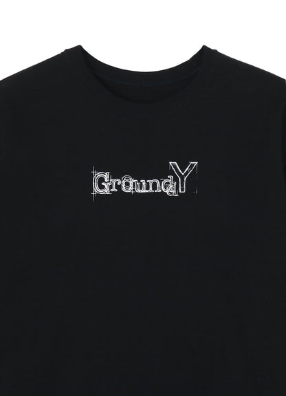 Ground Y LOGO TYPE-B GRAPHIC PRINT STANDARD T-SHIRT