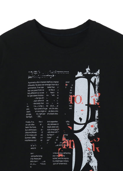 TEXT GRAPHIC PRINT STANDARD T-SHIRT