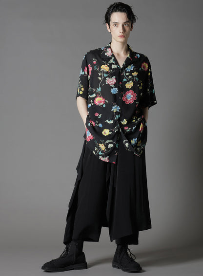 【1/17 10:00(JST) Release】RAYON PRINT CHINESE FLOWER ALOHA SHIRT