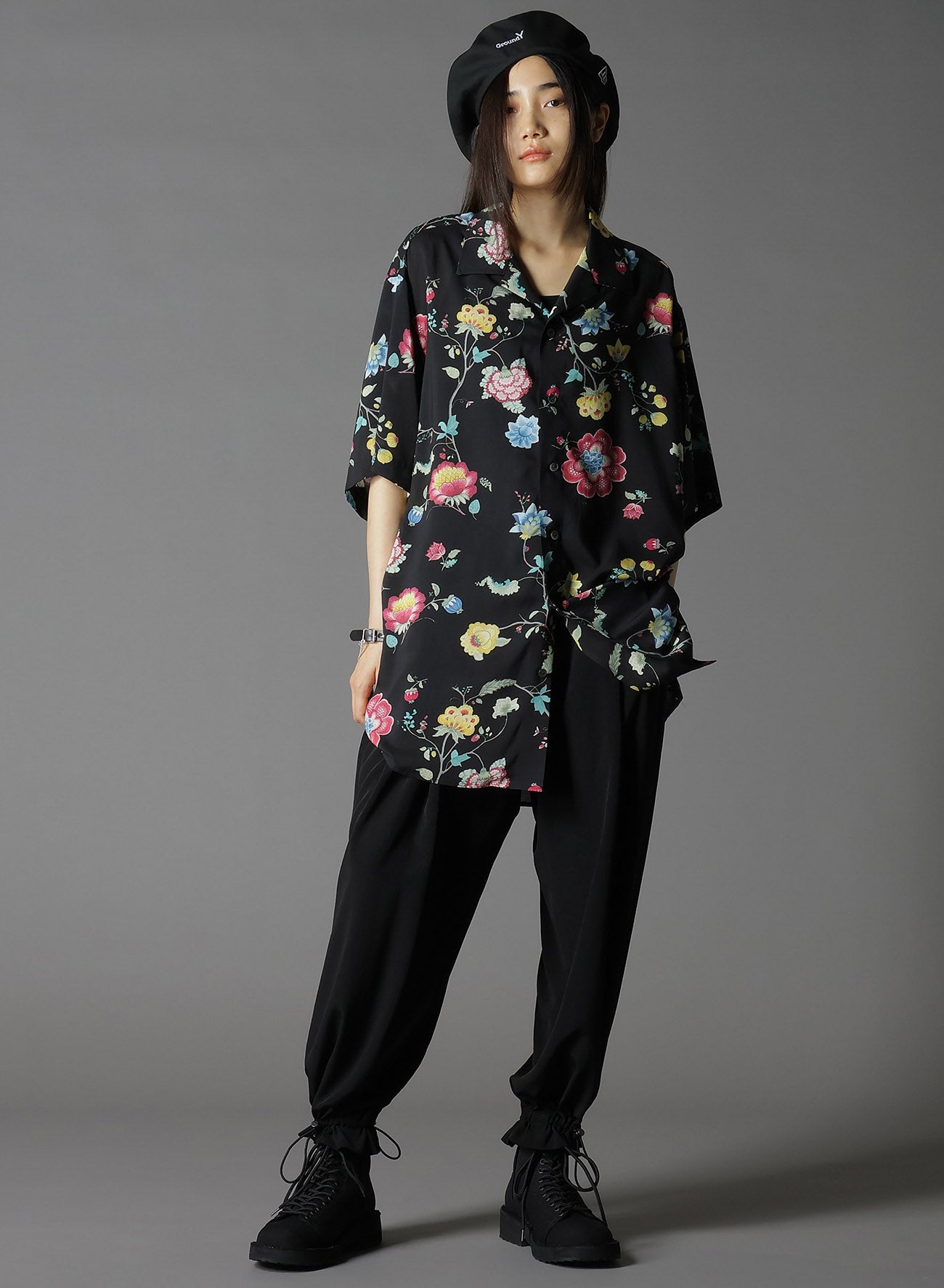 【1/17 10:00(JST) Release】RAYON PRINT CHINESE FLOWER ALOHA SHIRT