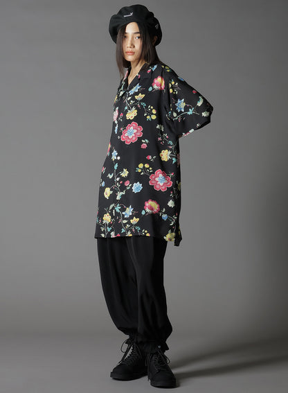 【1/17 10:00(JST) Release】RAYON PRINT CHINESE FLOWER ALOHA SHIRT