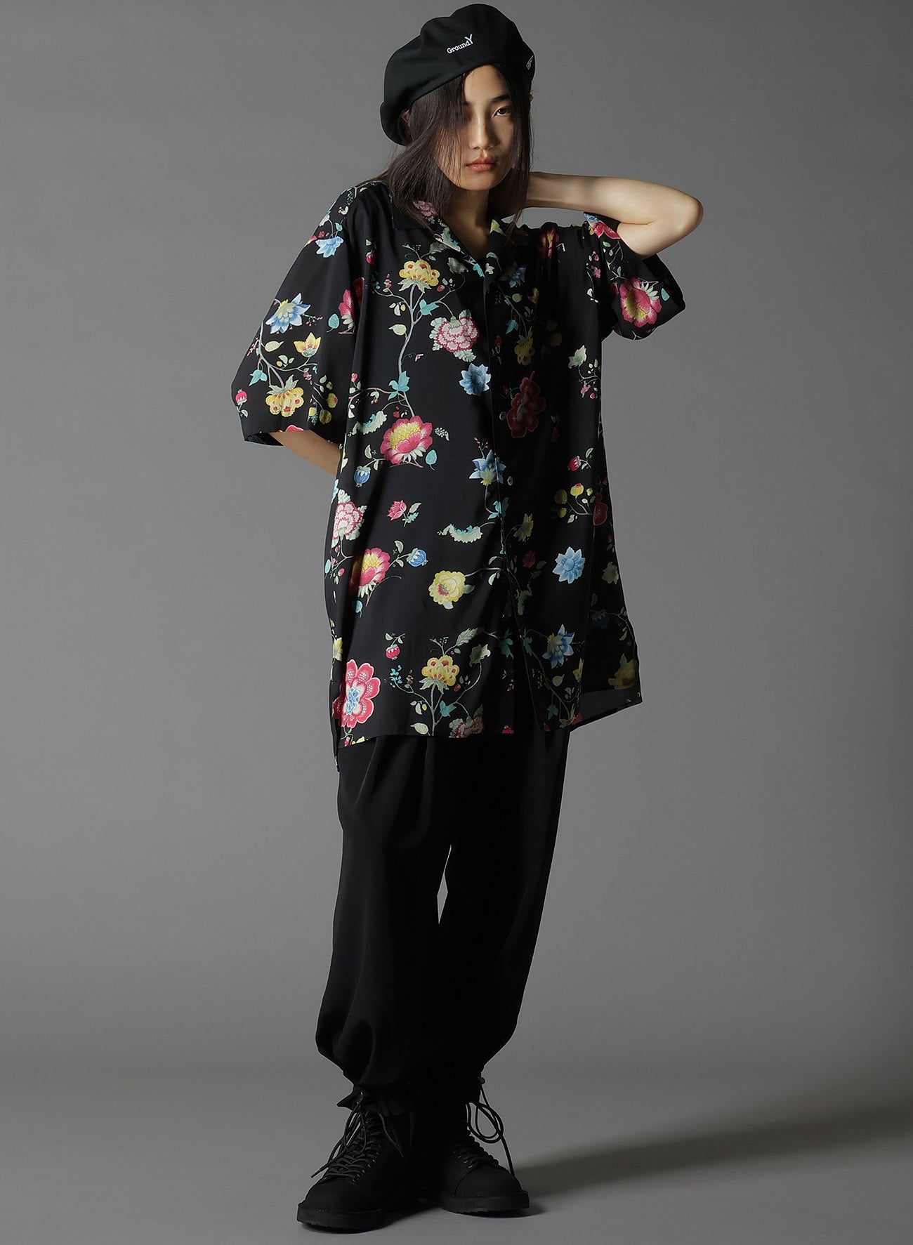 【1/17 10:00(JST) Release】RAYON PRINT CHINESE FLOWER ALOHA SHIRT