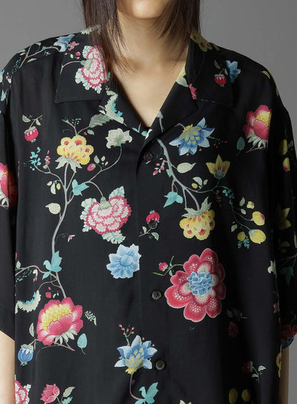 【1/17 10:00(JST) Release】RAYON PRINT CHINESE FLOWER ALOHA SHIRT