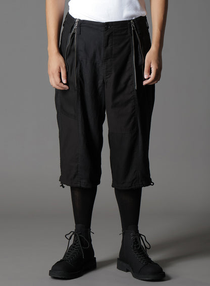 【1/17 10:00(JST) Release】CUBISM PATCHWORK  PRODUCT DYED  ADJUSTABLE ZIP PANTS