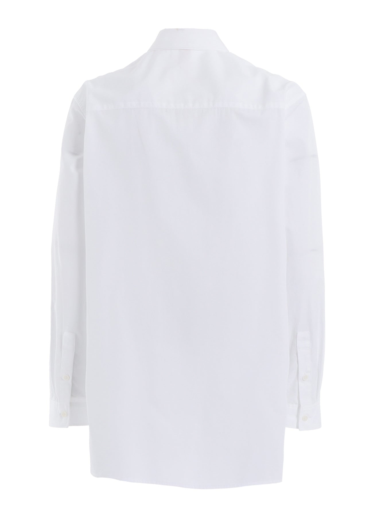 COTTON BROAD DOUBLE-LAYER COLLAR SHIRT