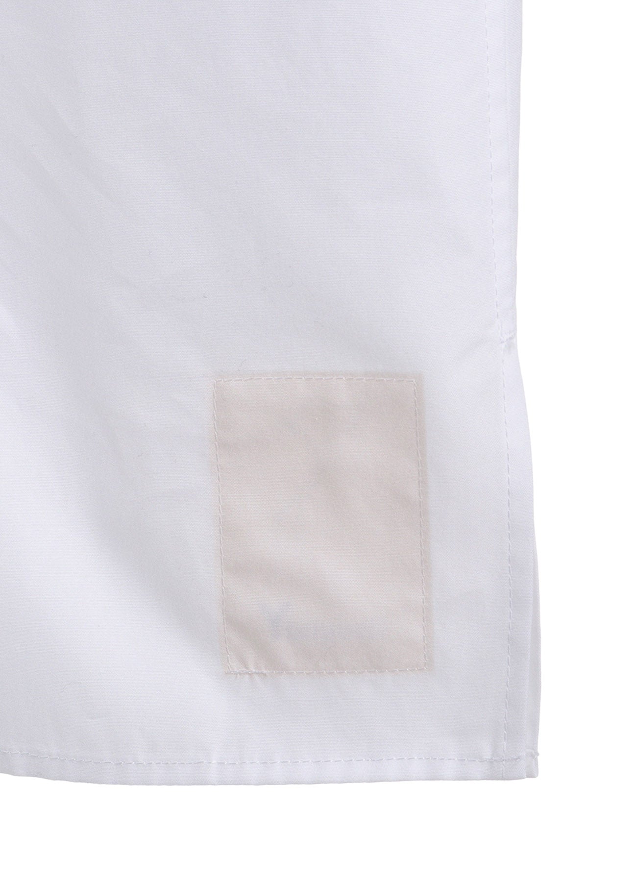 COTTON BROAD DOUBLE-LAYER COLLAR SHIRT