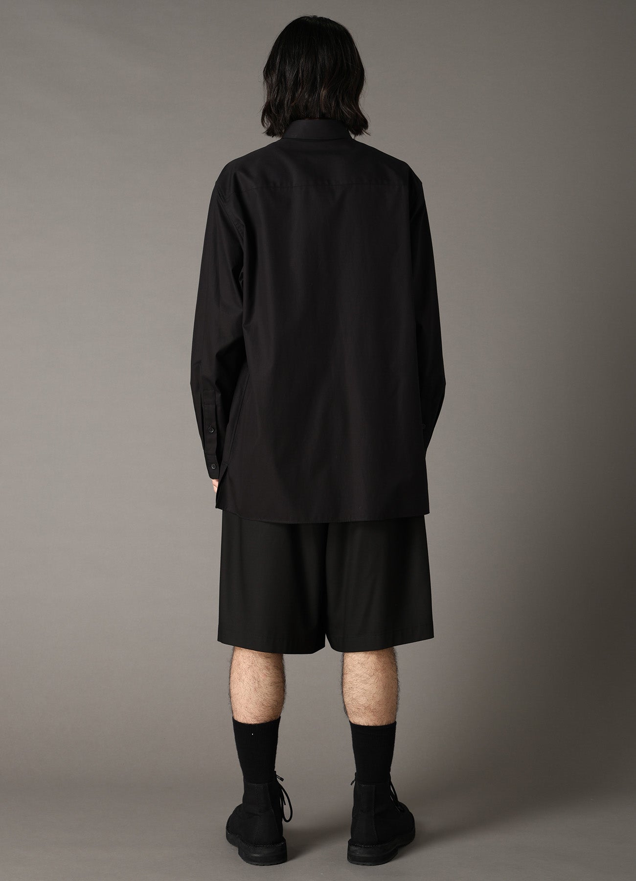 COTTON BROAD DOUBLE-LAYER COLLAR SHIRT – THE SHOP YOHJI YAMAMOTO