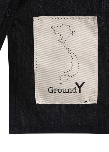 COTTON BROAD DOUBLE-LAYER COLLAR SHIRT