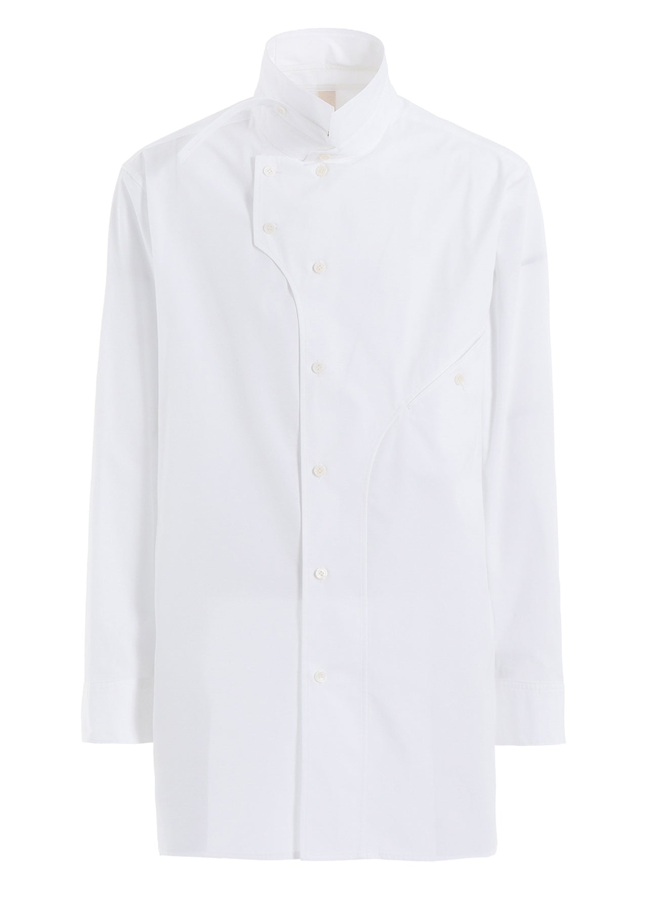 COTTON BROAD CURVED FRONT PANEL SHIRT