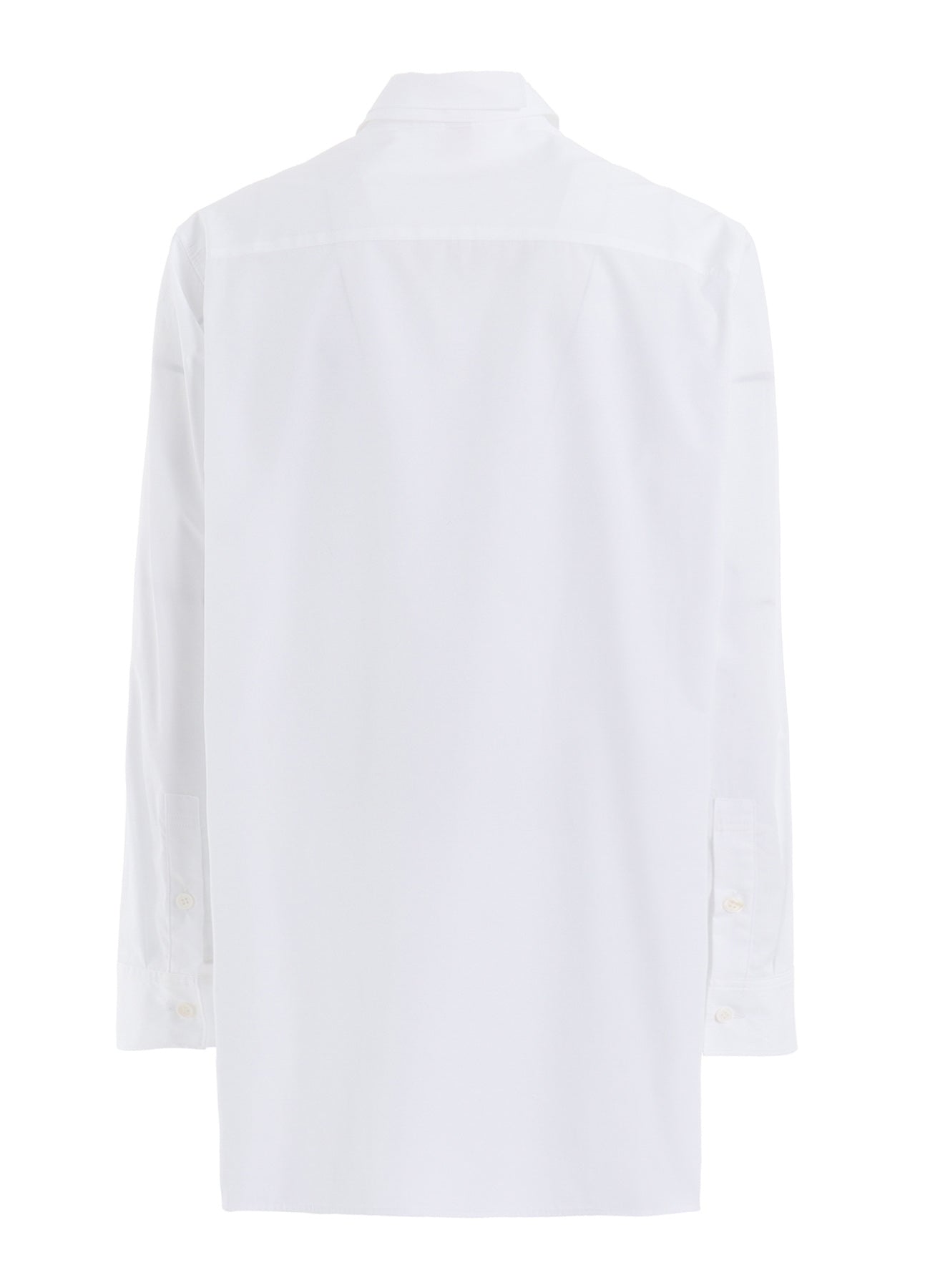 COTTON BROAD CURVED FRONT PANEL SHIRT – THE SHOP YOHJI YAMAMOTO