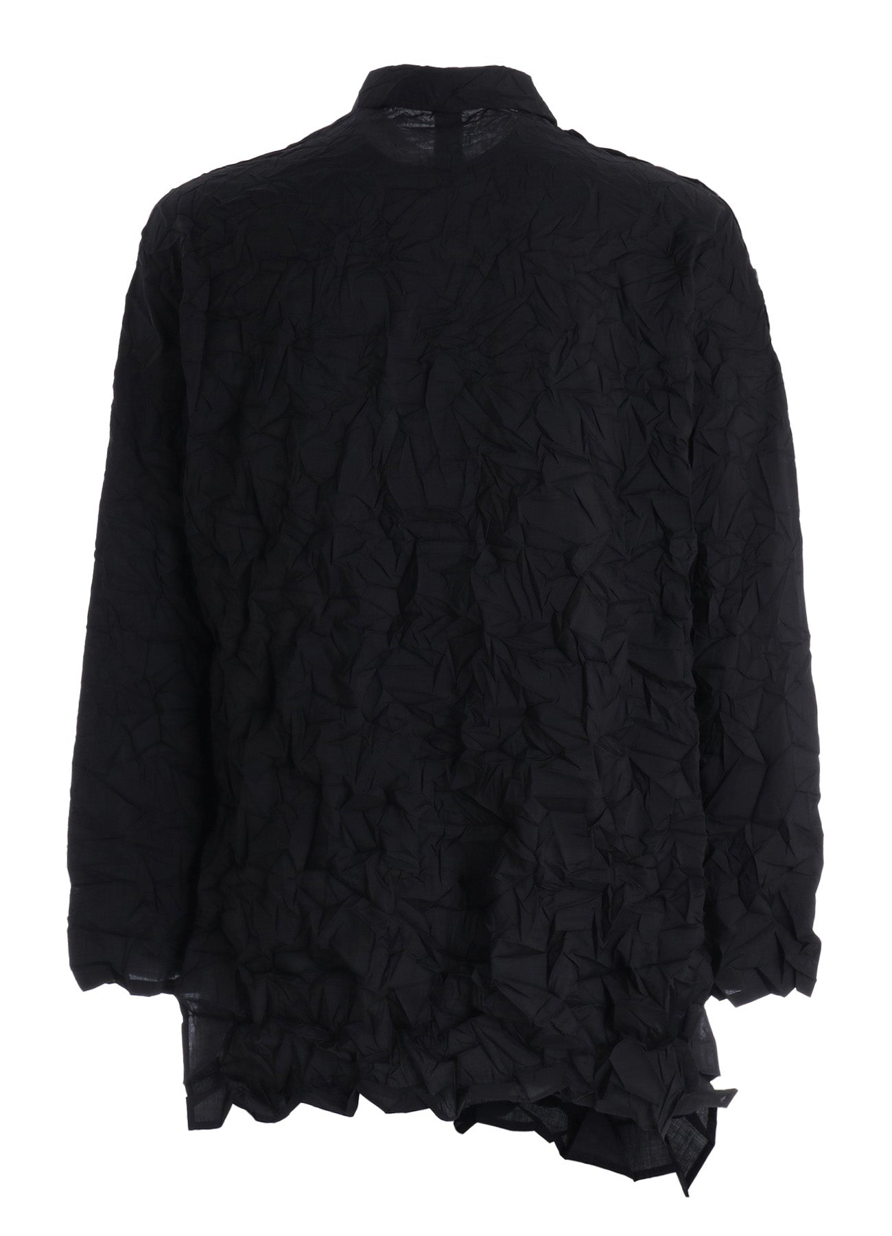 CRUSHED FABRIC DATCHED DOLMAN SHIRT – THE SHOP YOHJI YAMAMOTO
