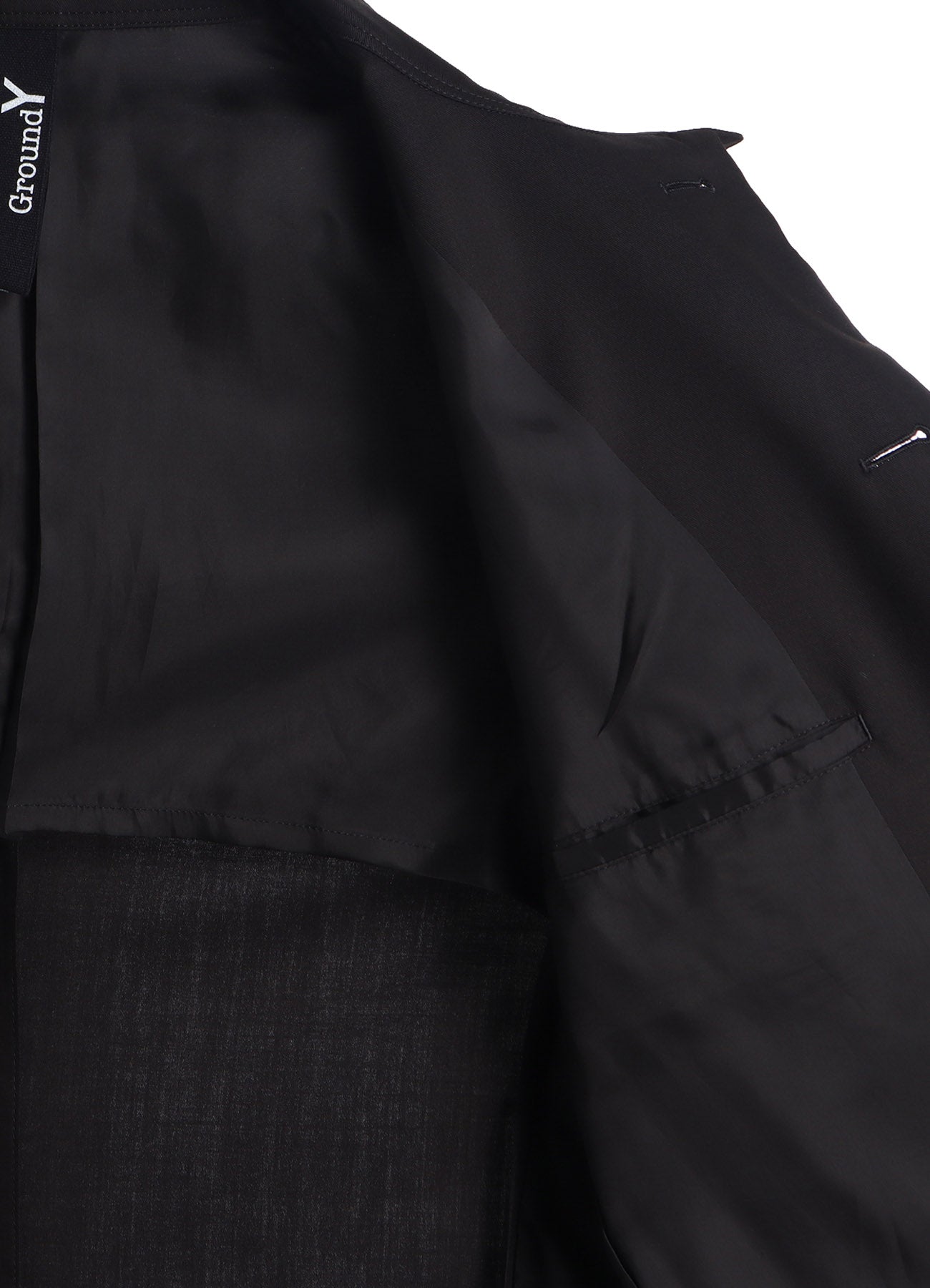 TR TWILL STAND COLLAR GUSSET POCKET JACKET – THE SHOP YOHJI YAMAMOTO