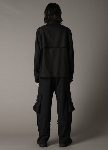 TR TWILL RAIN FRAP BLOUSON