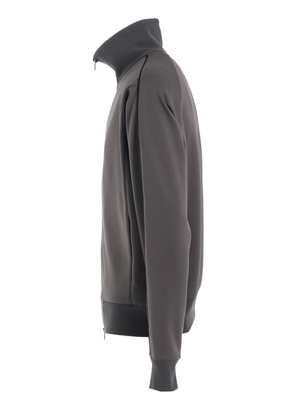 POLYESTER SMOOTH SPLIT RAGLAN TRACK JACKET