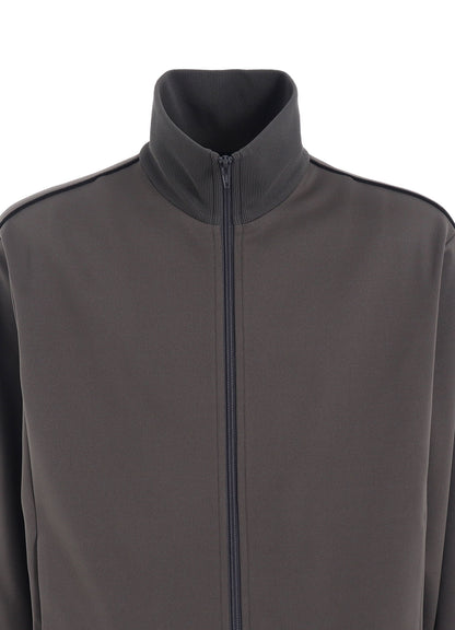 POLYESTER SMOOTH SPLIT RAGLAN TRACK JACKET