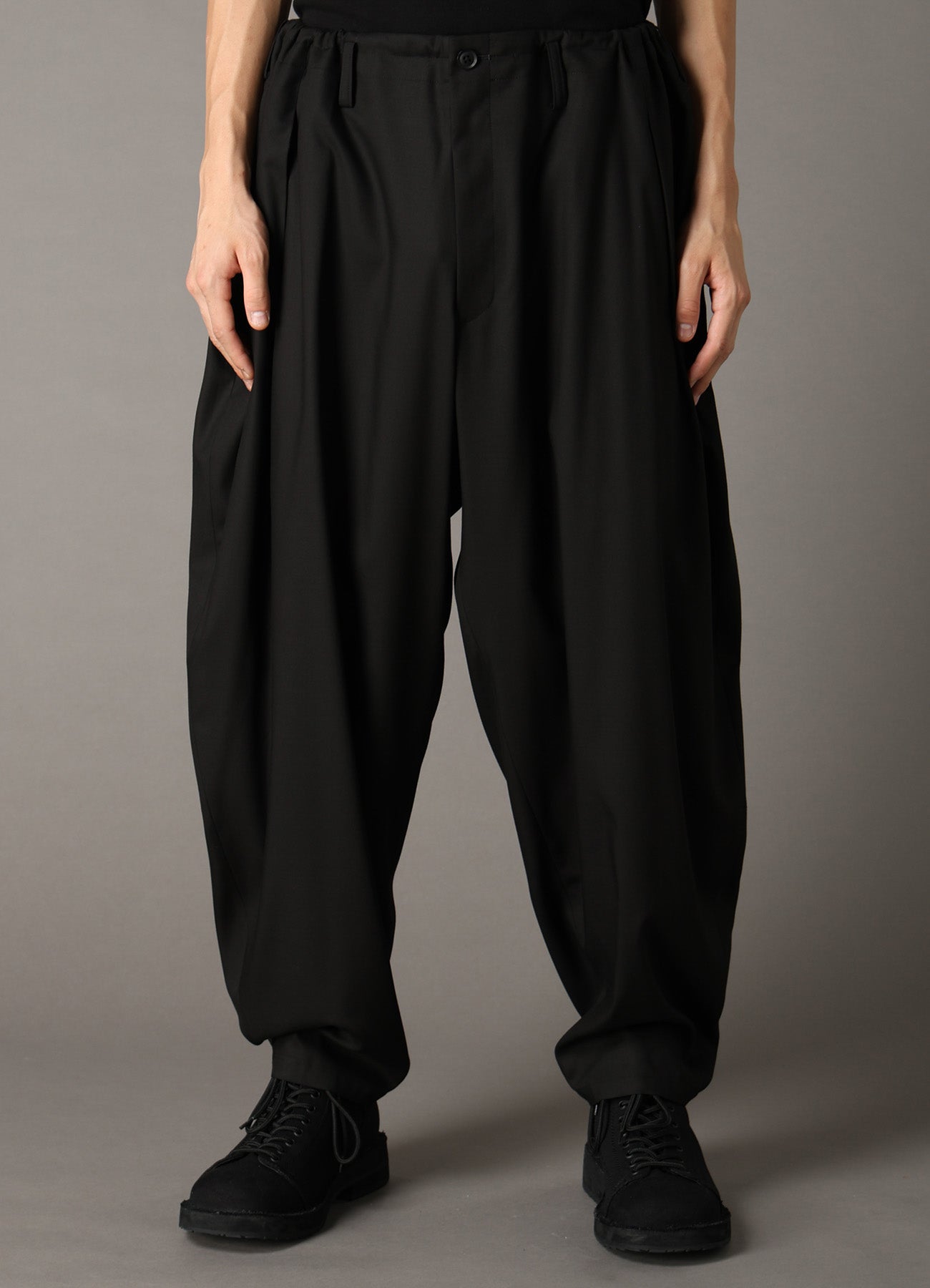 TR TWILL SIDE CURVE PANTS – THE SHOP YOHJI YAMAMOTO