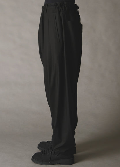 TR TWILL WIDE LEG PANTS