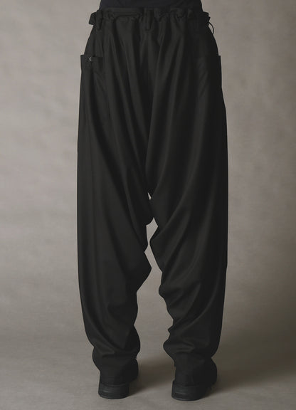 TR TWILL WIDE LEG PANTS