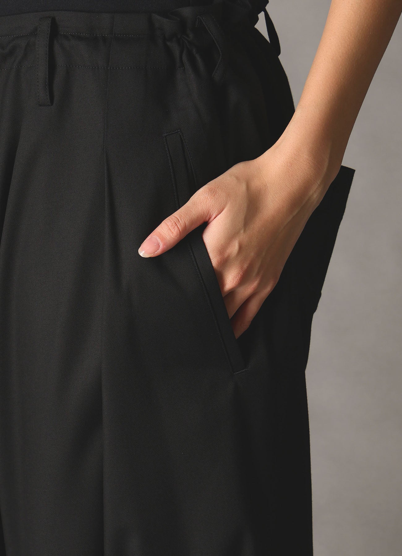 TR TWILL WIDE LEG PANTS – THE SHOP YOHJI YAMAMOTO