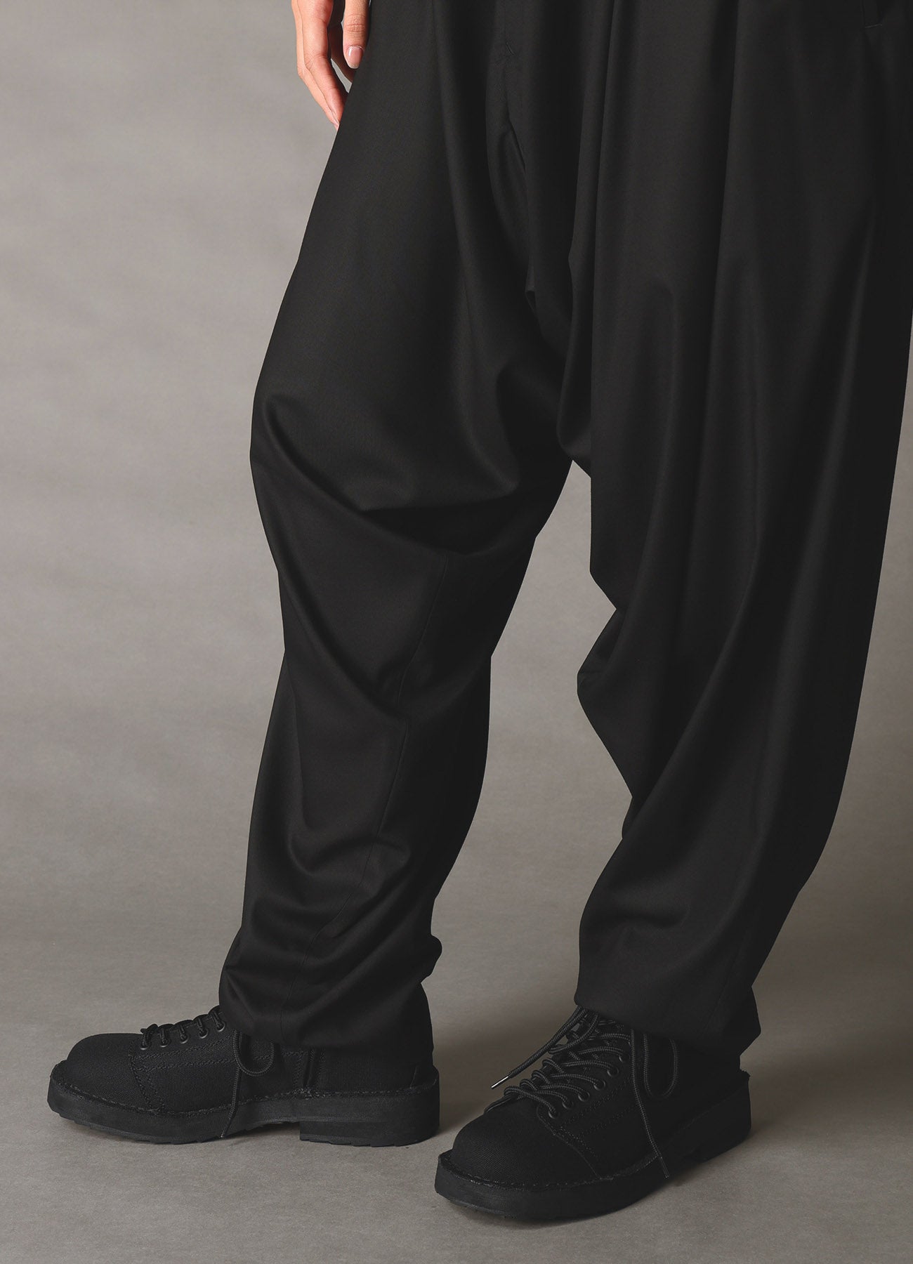 TR TWILL WIDE LEG PANTS