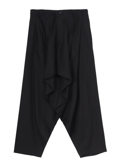 TR TWILL WIDE LEG PANTS