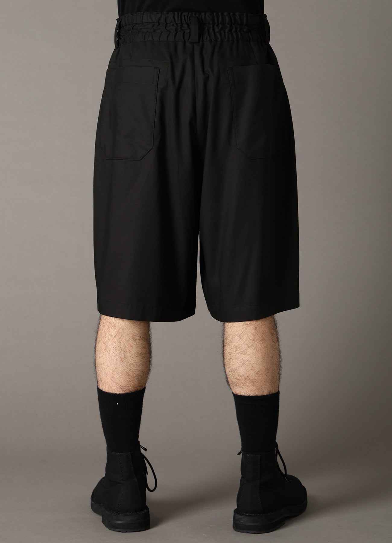 TR TWILL TWO TUCK SHORT PANTS – THE SHOP YOHJI YAMAMOTO