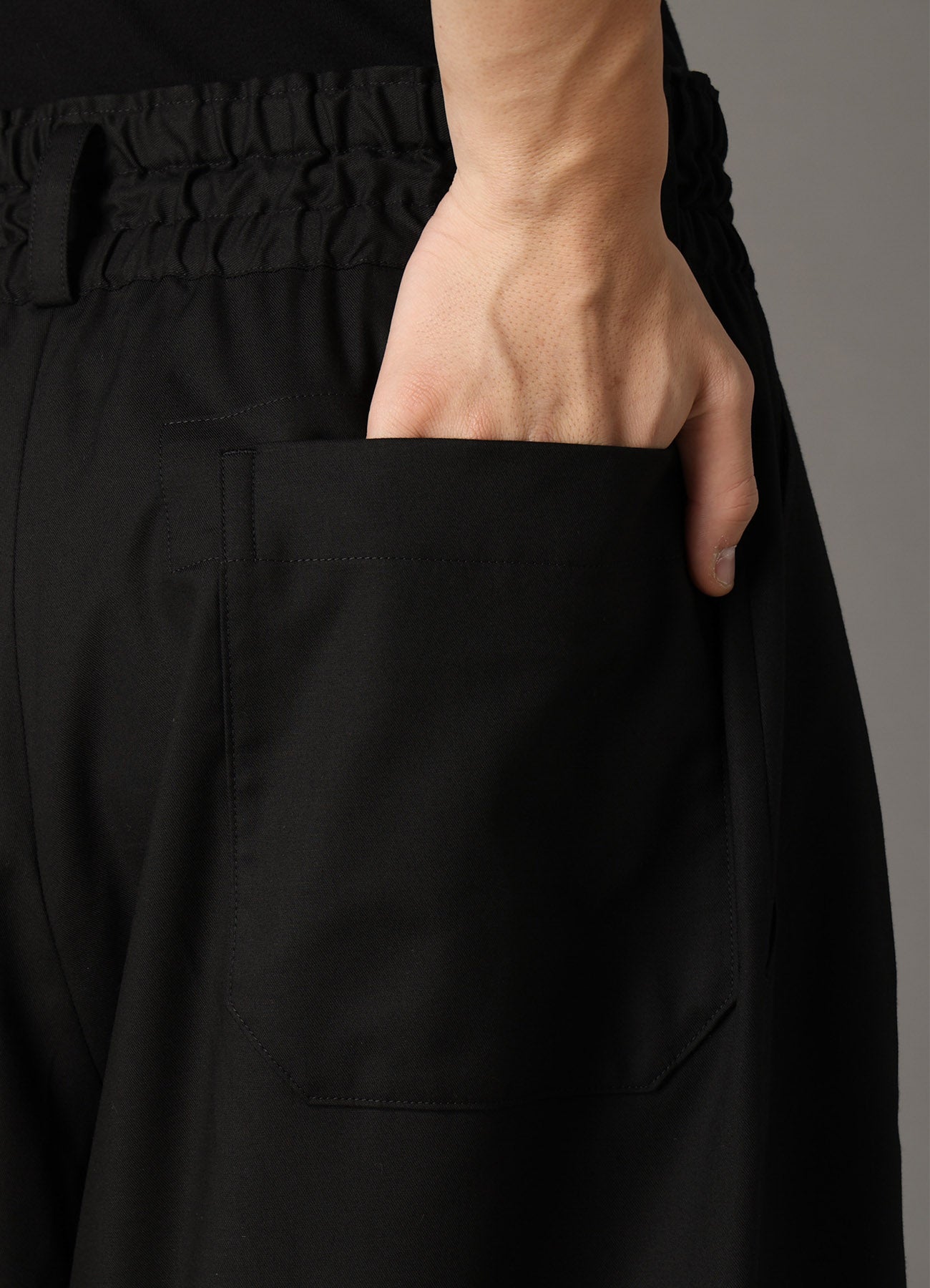 TR TWILL TWO TUCK SHORT PANTS – THE SHOP YOHJI YAMAMOTO